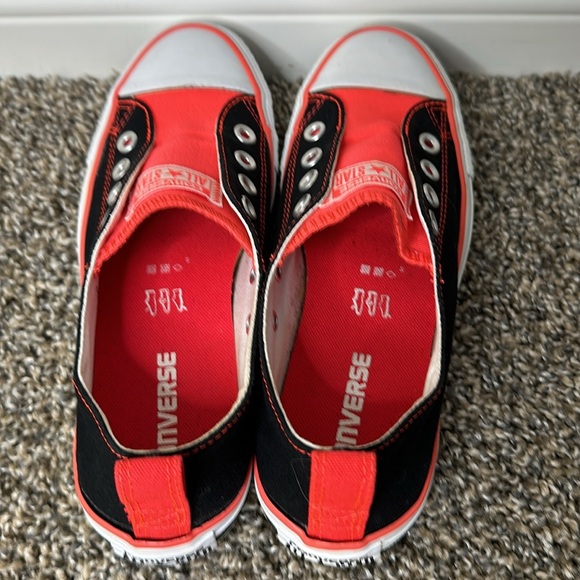 Converse Chuck Taylor All Star Shoes Black and Pink - Picture 6 of 6